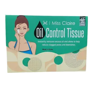 Miss Claire Miss Claire Oil Control Tissue Brown 50 Count Clear 50 Pieces