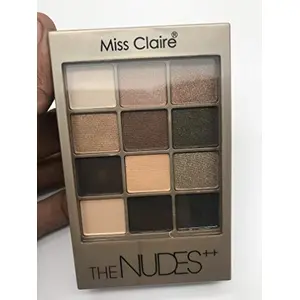 Miss Claire - The Nudes+ 12 eyeshadow