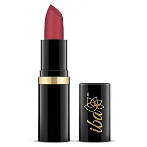 Iba Pure Lips Moisturizing Lipstick Shade A85 Pink Nectar 4g | Intense Colour | Highly Pigmented and Creamy Long Lasting | Glossy Finish | Enriched with Vitamin E | 100% Natural Vegan & Cruelty Free