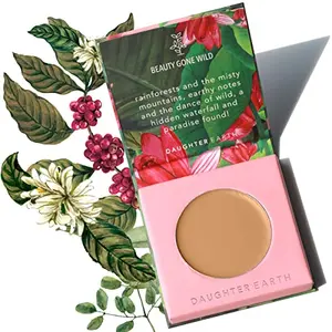 DAUGHTER EARTH The Concealer Breathable & High Coverage Lightweight Concealer Silicone-free makeup 100% Vegan MakeUp Natural Coverage Creaseless Finish Pro Concealer with Bakuchiol