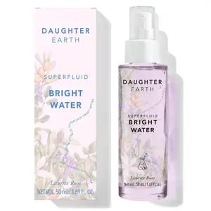 Daughter Earth - Superfluid Bright Water | Multifunctional Toner-Essence-Treatment Elixirs |With Yastimadhu (Indian Licorice Root)| Helps with Dark Spots Hyperpigmentation and Uneven Skin Tone | 50ml