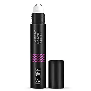 RENEE Eyebrow Growth Roll on Serum 8ml | Infused With Castor Oil Coconut Oil & Vitamin E | Nourishes & Moisturizes Brow Hair | Free From Paraben Sulphate Pthalate-free
