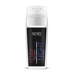 RENEE 2-in-1 Day & Night Face Serum 30ml Lightweight Antioxidant-Rich Hydrating Formula | Improves Rejuvenation & Enhancing Skin Texture and Elasticity Fades Blemishes & Spots | Complete Skin Care Routine