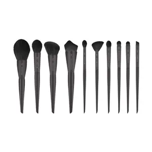 RENEE Professional Makeup Brush with Easy-to-Hold Ultra Soft Bristles for Precise Application & Perfectly Blended Look Set Of 10 10pc