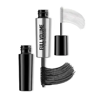 RENEE Full Volume 2-in-1 Mascara With Primer Long Lasting Weightless Waterproof Formula | Volumizes Lengthens & Conditions the Lashes with Intense Color & Clump Free Application Enriched With Vitamin E