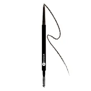 SUGAR Cosmetics Arch Arrival Micro Brow Pencil - 02 Taupe Tom | Transfer-resistant Water-proof Sweat-proof Brow Pencil & Stays up to 12 hours