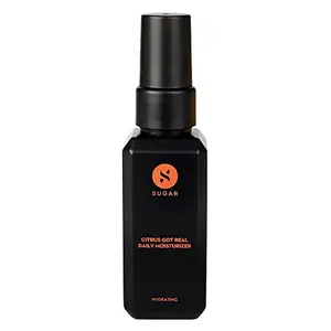 SUGAR Cosmetics - Citrus Got Real - Daily Moisturizer - 60 ml - pH Balancing Moisturizer with Long-Lasting Hydration- For Hydration and CTM routine- Suitable for All Skin Types