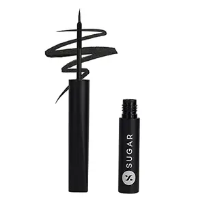 SUGAR Cosmetics - Graphic Jam - 36Hr Eyeliner - 01 Blackest Black (Matte Finish Eyeliner) - Intense Waterproof Eye Liner - Lasts Up to 36 hours