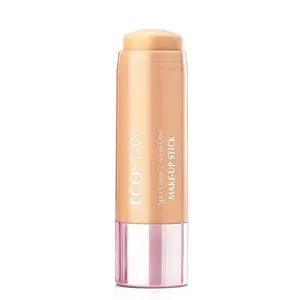 Lotus Makeup Ecostay Matte Finish Spot Cover All in One Make Up Stick (SPF20 Rich Shell 6.5g)