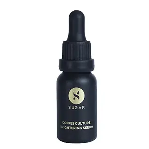 SUGAR Cosmetics - Coffee Culture - Brightening Serum with Coffee Extracts - Lighens Spots and Blemishes Hydrates Skin Light-weight Formulation