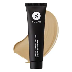 SUGAR Cosmetics - Goddess Of Flawless - BB Cream -25 Macchiato (Light Medium Shades) - Long Lasting Lightweight BB Cream with Matte Finish
