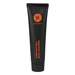 SUGAR Cosmetics - Citrus Got Real - Sunscreen with SPF 30-30 g - Enriched with Vitamin C - Brightens Skin and Protects Skin From Harmful Rays
