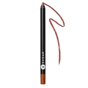 SUGAR Cosmetics - Lipping On The Edge - Lip Liner - 02 Wooed By Nude (Peach Nude) - 1.2 gms - Smear-proof Water Resistant Lip Liner - Lasts Up to 10 hrs