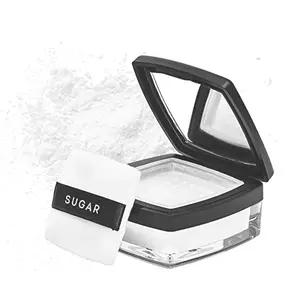 SUGAR Cosmetics - All Set To Go - Translucent Powder- Powder for Smooth Matte Finish - Lasts 8+ Hours