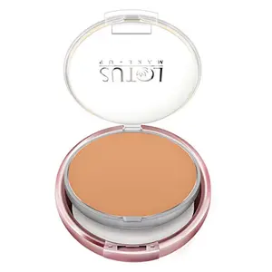Lotus Make-Up Ecostay Insta-Blend 5 In 1 Creme Compact Powder Spf-20 Natural Honey 10 g
