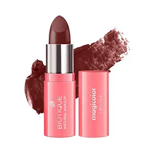 Biotique Natural Makeup Magicolor Lipstick Cream Finish Hot Lips