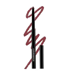 Coloressence Long Stay Smudge Free Water Proof Creamy Definer Lip Liner Pencil Glossy Finish - Brown