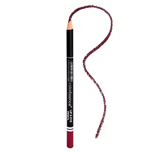 COLORESSENCE Lip and Eye Pencil Long Lasting Highly Pigmented Waterproof Matte Multi-purpose Liner with Free Sharpener - Mulberry