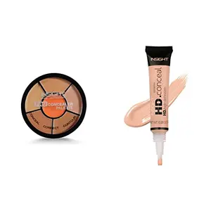 Insight Cosmetics Pro Concealer Palette (Concealer) & INSIGHT Pro Cream Concealer (PRO-1)