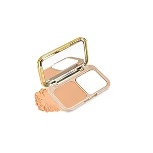 COLORESSENCE 3 in 1 Makeup Corrector (Concealer Foundation & Compact Powder) Cream Satin Finish Full Coverage Formula (Fair) - With Blender Sponge