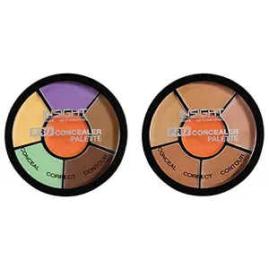 Insight Cosmetics Pro Cream Concealer Palette (Concealer) & Cosmetics Pro Concealer Palette - Corrector 15g Natural Finish