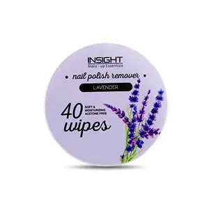 Insight Cosmetics Nail Polish Remover Wipes (Lavender)