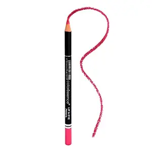COLORESSENCE Lip and Eye Pencil Long Lasting Highly Pigmented Waterproof Matte Multi-purpose Liner with Free Sharpener - Strawberry