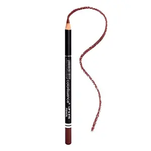 COLORESSENCE Lip and Eye Pencil Long Lasting Highly Pigmented Waterproof Matte Multi-purpose Liner with Free Sharpener - Light Brown