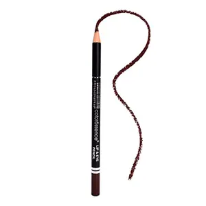 COLORESSENCE Lip and Eye Pencil Long Lasting Highly Pigmented Waterproof Matte Multi-purpose Liner with Free Sharpener - Penny