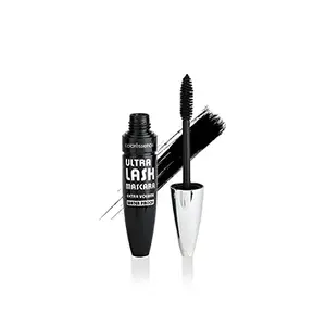 COLORESSENCE Ultra Lash Mascara Extra Volume Waterproof Smudge Proof Lightweight Lush Intense Formula Black
