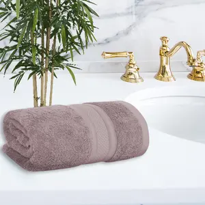Trendbell Bamboo Bath Towel Grape - 600Gms.