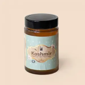 Natural Kashmir Honey (500 gm). Processed and filtered. Sourced from Kashmir Valley.