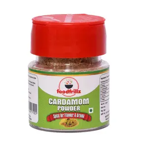foodfrillz Green Cardamom PowderChhoti Hari Elaichi Powder 20 g