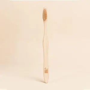 Bamboo Toothbrush - For Adult with soft bristles.