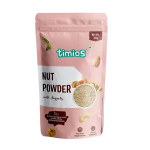 Timios Vitamin and Mineral Rich Nut Powder |Made with Jaggery for sweetness |Rich In Anti Oxidants |For Kids and Adults|100g