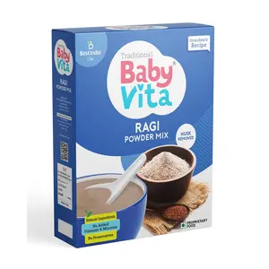 Babyvita Ragi Powder Mix | No Preservatives | No Added Vitamins & Minerals (300 gm Pack of 1)