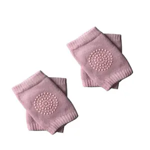 SAFE-O-KID- Pack of 2- Crawling Baby Toddler Infant Anti-Slip Elbow and Knee Pads/Guards-Pink