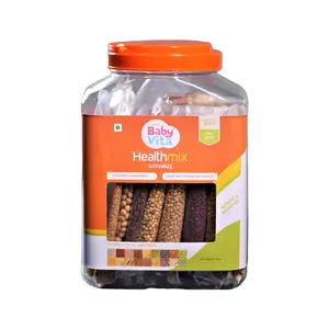 Babyvita Traditional Health Mix | 17 Natural Ingredients | Made With Grains & Millets | No Added Vitamins & Minerals | No Preservatives (750 g Pack of 1)