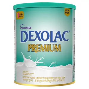 Dexolac Premium Stage 1 Infant Formula Milk powder for Babies (upto 6 months) 400g Tin