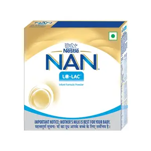Nestle Nan Lo Lac Infant Formula Powder Upto 24 months - 200 g Bag-In-Box Pack