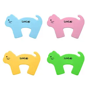 LuvLap Baby Safety Door Stopper Finger Pinch Guard Pack of 4