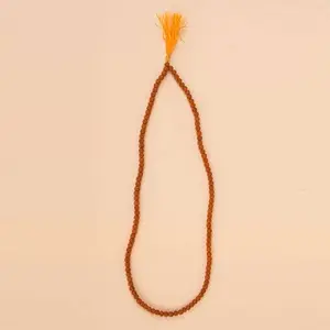 Authentic Isha Panchamukhi (five-faced) Rudraksha Mala. Consecrated at Dhyanalinga. Your cocoon of energy (5.5 mm)