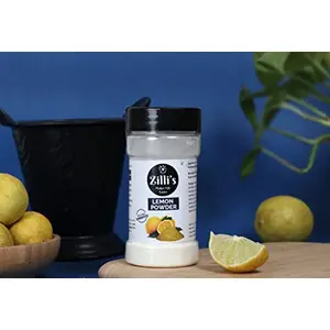 Zilli's Lemon Powder (100g*2=200g) | For Cooking & Baking, Everyday Use, Natural Powder, Vegan