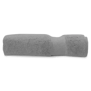 Amouve 100% Organic Cotton Bath Towel, Super-Soft, Luxurious, 700 GSM - Stone Grey