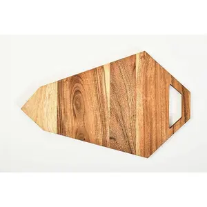 Archer Kitchen Cutting Board - Juice Grooves with Easy-Grip Handles, Non-Porous, Dishwasher Safe