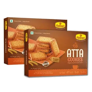 Haldiram's Nagpur Atta Cookies (Pack of 2 x 250 gm Each)