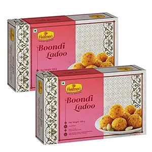 Haldiram's Nagpur Boondi Ladoo (Pack of 2 - 500 gm Each)