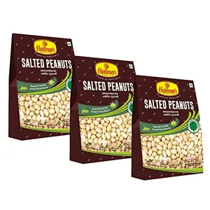Haldiram's Nagpur Salted Peanuts (Pack of 3-200g Each)