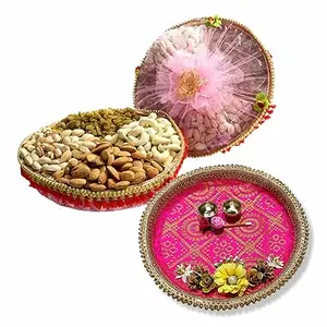Haldiram's Nagpur Dry Fruit Tokni Small (400 gm) With Puja Thali