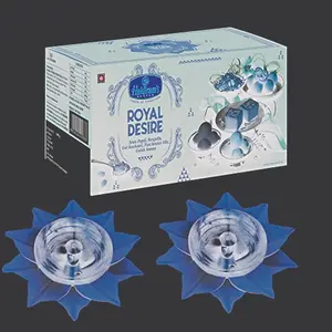 Haldiram's Nagpur Royal Desire Diwali Gift Box with 2 Small Diya + Free Diwali Greeting